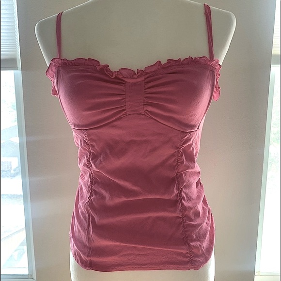 Nanette Lepore bustier in pink silk - Picture 1 of 5